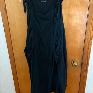 BloomChic Black Maxi Dress